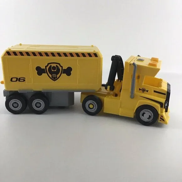 Paw Patrol Big Truck Pups Rubble Figure X-Treme Transforming Truck Lights Sounds - Picture 7 of 13